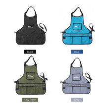 Load image into Gallery viewer, PENGGONG Waterproof Canvas Gardening Apron Tools Bag Electrician Tool Organizer For Toolkit, Black, Grey, ArmyGreen, Blue