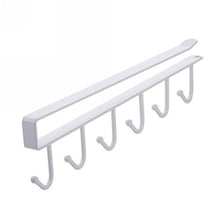 Load image into Gallery viewer, 2 PCS Hooks Storage Rack Cup Towel Hanging Holder Bathroom Kitchen Cabinet Organizer