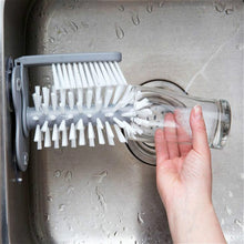 Load image into Gallery viewer, Suction Wall Lazy Cup Cleaning Brush Kitchen Bar Cleaning Tool, Suction Wall Cup Cleaning Brush