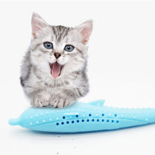 Load image into Gallery viewer, Catnip Cat Teeth Cleaning Silicone Dolphin Toy