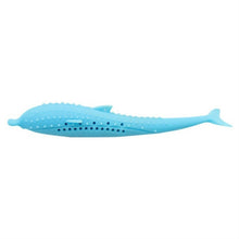 Load image into Gallery viewer, Catnip Cat Teeth Cleaning Silicone Dolphin Toy