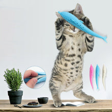 Load image into Gallery viewer, Catnip Cat Teeth Cleaning Silicone Dolphin Toy