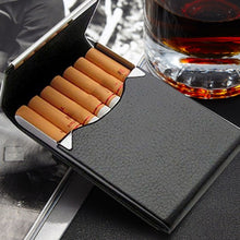 Load image into Gallery viewer, PU Cigarette Pack Creative Business Card Holder Men And Women Thin Cigarette Case