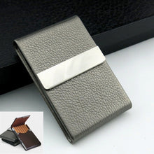 Load image into Gallery viewer, PU Cigarette Pack Creative Business Card Holder Men And Women Thin Cigarette Case