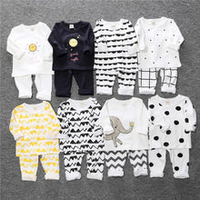 Load image into Gallery viewer, Children Cartoon Cotton Underwear Care Belly Pajamas Set, S, M, L, XL, XXL