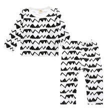 Load image into Gallery viewer, Children Cartoon Cotton Underwear Care Belly Pajamas Set, S, M, L, XL, XXL