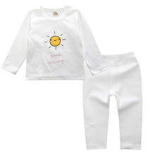 Load image into Gallery viewer, Children Cartoon Cotton Underwear Care Belly Pajamas Set, S, M, L, XL, XXL