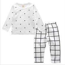 Load image into Gallery viewer, Children Cartoon Cotton Underwear Care Belly Pajamas Set, S, M, L, XL, XXL