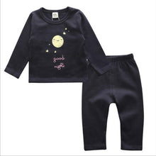 Load image into Gallery viewer, Children Cartoon Cotton Underwear Care Belly Pajamas Set, S, M, L, XL, XXL
