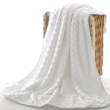 Load image into Gallery viewer, Spring and Autumn Double Layer Baby Knitted Fleece Blanket Bedding