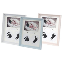 Load image into Gallery viewer, Desk Hanging Photo Frame PVC Baby Foot Hand Print Ink Pad Bedroom Wall Birthday Pictures Albums