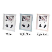 Load image into Gallery viewer, Desk Hanging Photo Frame PVC Baby Foot Hand Print Ink Pad Bedroom Wall Birthday Pictures Albums