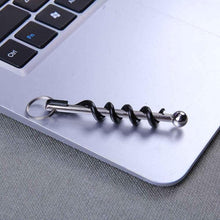 Load image into Gallery viewer, 2 PCS Outdoor Creative Corkscrew Pocket Red Wine Tool, Key Ring