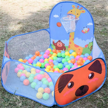 Load image into Gallery viewer, Kids Indoor Outdoor Safe Tent Children Foldable Playpens Game Cartoon Throwing Basketball Pool For Kids