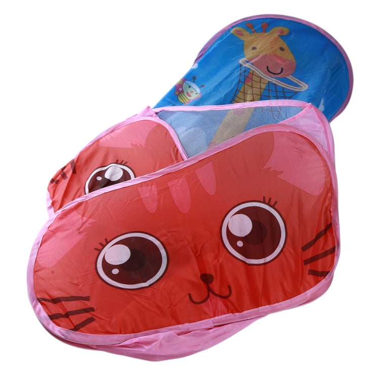 Kids Indoor Outdoor Safe Tent Children Foldable Playpens Game Cartoon Throwing Basketball Pool For Kids