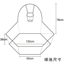 Load image into Gallery viewer, Kids Indoor Outdoor Safe Tent Children Foldable Playpens Game Cartoon Throwing Basketball Pool For Kids