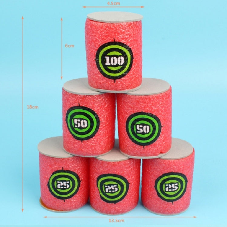 3 Sets Indoor Parent-child Toy Set EVA Shooting Game Target Special Competitive Scoring Props