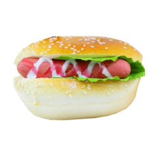 Load image into Gallery viewer, Cute Hamburger Squishy Slow Rising Cream Scented Decompression Toys Decoration Squeeze Children Toy