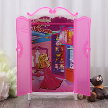 Load image into Gallery viewer, Princess Furniture Wardrobe Dolls Toys Doll House Closet Toys Accessories
