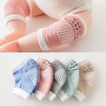 Load image into Gallery viewer, Babys Non-slip Kneecap Cotton Knee Pad Baby Crawling Knee Pads