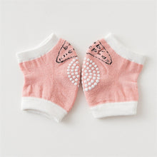Load image into Gallery viewer, Babys Non-slip Kneecap Cotton Knee Pad Baby Crawling Knee Pads
