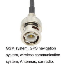 Load image into Gallery viewer, BNC Female To BNC Male RG58 Coaxial Adapter Cable, BNC Female To BNC Male 0.5m, BNC Female To BNC Male 1m, BNC Female To BNC Male 1.5m, BNC Female To BNC Male 3m, BNC Female To BNC Male 5m, BNC Female To BNC Male 10m