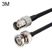 Load image into Gallery viewer, BNC Female To BNC Male RG58 Coaxial Adapter Cable, BNC Female To BNC Male 0.5m, BNC Female To BNC Male 1m, BNC Female To BNC Male 1.5m, BNC Female To BNC Male 3m, BNC Female To BNC Male 5m, BNC Female To BNC Male 10m