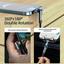 Load image into Gallery viewer, CC57 540 Degrees Rotary Magnetic Fast Charging Data Cable, 1m + 8 Pin + Type-C/USB-C + Micro USB + Red, 1m + Type-C/USB-C + Micro USB + Black, 2m + Type-C/USB-C + Micro USB + Red, 2m + Type-C/USB-C + Micro USB + Black