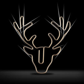 8 PCS/Set Deer Head Paper Clip Shaped Paper Clip Creative Shape Pin Bookmark, Deer Head Paper Clip
