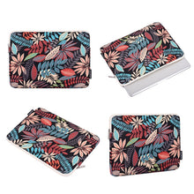 Load image into Gallery viewer, Creative Zipper Multi-function Portable Tablet 14 Inch Computer Bag File Waterproof Nylon Storage