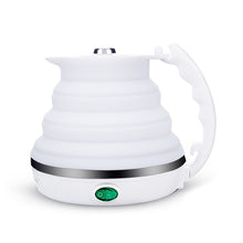 Load image into Gallery viewer, Portable Folding Silicone Intelligent Constant Temperature Travel Camping Electric Kettle, US Plug, EU Plug, UK Plug