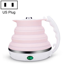 Load image into Gallery viewer, Portable Folding Silicone Intelligent Constant Temperature Travel Camping Electric Kettle, US Plug, EU Plug, UK Plug