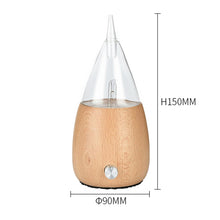 Load image into Gallery viewer, Waterless Diffuser Essential Oil Spray Wood Glass Aromatherapy Air Humidifier, AU Plug, UK Plug, US Plug, EU Plug