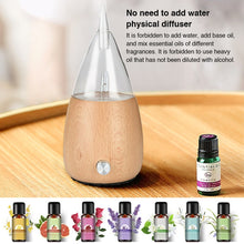 Load image into Gallery viewer, Waterless Diffuser Essential Oil Spray Wood Glass Aromatherapy Air Humidifier, AU Plug, UK Plug, US Plug, EU Plug