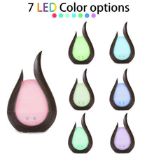 Load image into Gallery viewer, 200ml Ultrasound Air Humidifier Aroma Essential Oil Diffuser 7 Colors LED Night Light Cool Mist Maker, EU Plug, US  Plug, UK  Plug, AU  Plug