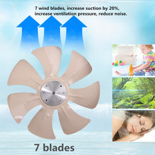 Load image into Gallery viewer, 220V Exhaust Fan High Speed Air Extractor Window Ventilation Fan for Kitchen Ventilator Axial Industrial Wall Fan, 12 inch, 10 inch