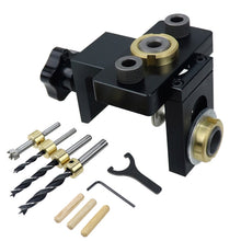 Load image into Gallery viewer, 10 In 1 Straight Hole Punch Locator  Dowels  Locator Furniture Puncher Connector Puncher, Dowels Locator