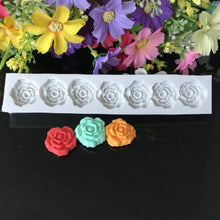 Load image into Gallery viewer, Rose Flower Silicone Mold Fondant Cake Decorating Tools Baking Tools, Rose Flower Shape