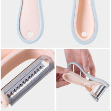 Load image into Gallery viewer, Fruit Vegetable Peeler Planer Potato Carrot Kitchen Tool, Fruit Vegetable Peeler Planer(Beige)