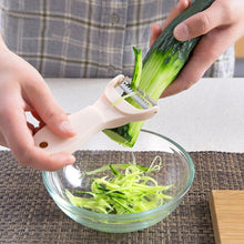 Load image into Gallery viewer, Fruit Vegetable Peeler Planer Potato Carrot Kitchen Tool, Fruit Vegetable Peeler Planer(Beige)