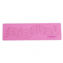 Load image into Gallery viewer, 2 PCS Note Cake Decoration Silicone Mould Fondant Cake Tool Baking DIY Mould, Note Shape