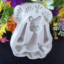 Load image into Gallery viewer, 2 PCS 3D Animal Shape Silicone Form Fondant Cake Biscuit Molds, 3D Animal Shape(Lion), 3D Animal Shape(Giraffe), 3D Animal Shape(Rabbit), 3D Animal Shape(Monkey)