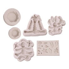 Load image into Gallery viewer, 2 PCS 3D Animal Shape Silicone Form Fondant Cake Biscuit Molds, 3D Animal Shape(Lion), 3D Animal Shape(Giraffe), 3D Animal Shape(Rabbit), 3D Animal Shape(Monkey)