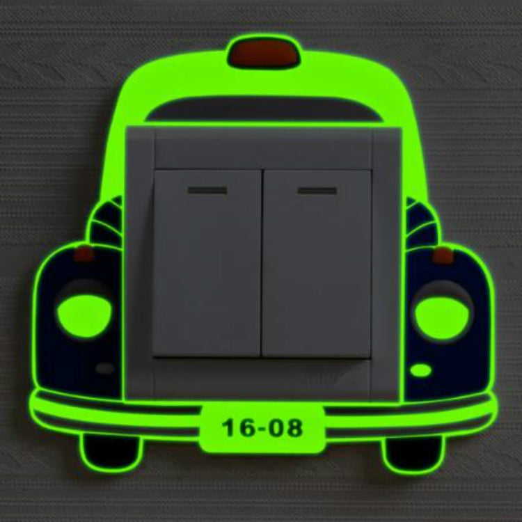 Luminous Switch Stickers Protection Cover Wall Stickers Creative Living Room Bedroom Lamp Wall Socket Decorative Cover