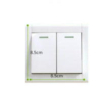Load image into Gallery viewer, Luminous Switch Stickers Protection Cover Wall Stickers Creative Living Room Bedroom Lamp Wall Socket Decorative Cover