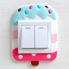 Load image into Gallery viewer, Luminous Switch Stickers Protection Cover Wall Stickers Creative Living Room Bedroom Lamp Wall Socket Decorative Cover