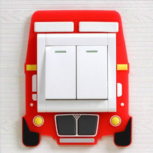 Load image into Gallery viewer, Luminous Switch Stickers Protection Cover Wall Stickers Creative Living Room Bedroom Lamp Wall Socket Decorative Cover