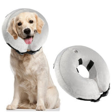 Load image into Gallery viewer, Inflatable Pet Collar Pet Grooming Warm Protective Wound Protection Collar, S, M, L