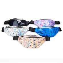 Load image into Gallery viewer, Fashionable Unisex Chest Bag Fanny Pack Waist Bag Waterproof Laser Bags