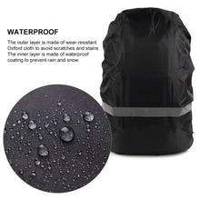 Load image into Gallery viewer, Reflective Light Waterproof Dustproof Backpack Rain Cover Portable Ultralight Shoulder Bag Protect Cover, XS, S, M, L, XL